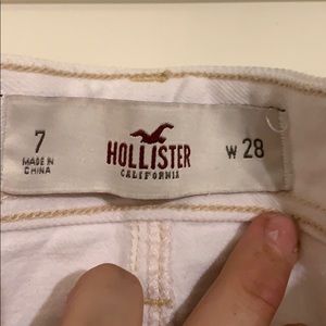 Hollister Skirts - Hollister white cutoff skirt Hollister Skirts - Hollister white cutoff skirt